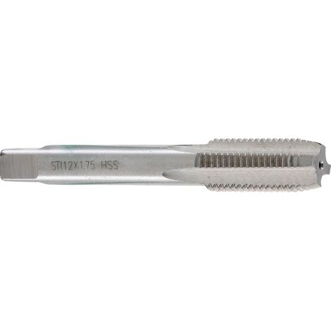 Taraud hss-g sti pour filets rapportes metriques de type helicoil - dtail : taraud sti m12x175