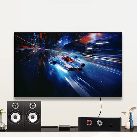 Convertisseur audio numérique-analogique SPDIF coaxial optique vers interface AV Gauche Droite 3,5 mm stéréo Haut-parleur TV Amplificateur de puissance DVD Barre de son (1/5)
