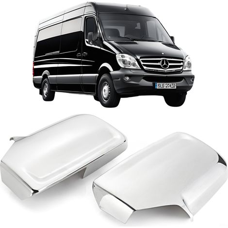 Cubiertas de espejo ABS cromadas Mercedes Sprinter W906 06-18 (1/3)