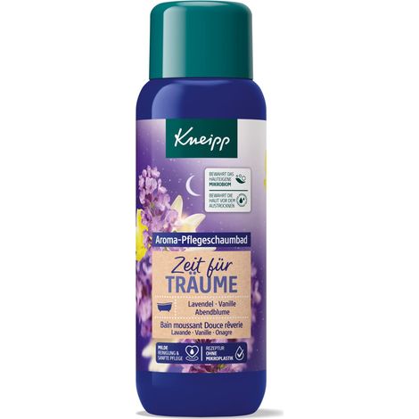 Kneipp Aroma di cura Bagnoschiuma tempo per Sogni Lavanda vaniglia e sera fiore, 400 ML (1/5)