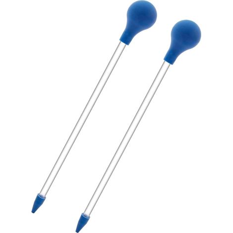 Korallenfütterungsröhrchen (Set mit 2 Stück, 30 cm) – Geeignet für Meerwasserfische und Riffaquarien, aus Acryl. (1/5)