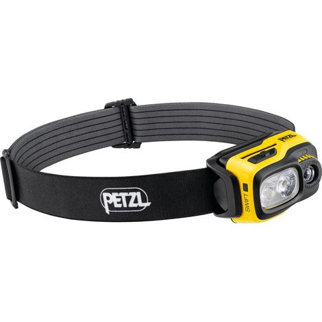 Petzl Swift RL linterna frontal negro amarillo outdoor (1/4)