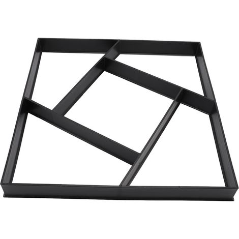 Rosvola Walk Maker Pavé de tremplin de chemin en béton réutilisable pour pelouse, patio, cour, jardin 40 cm (1/5)