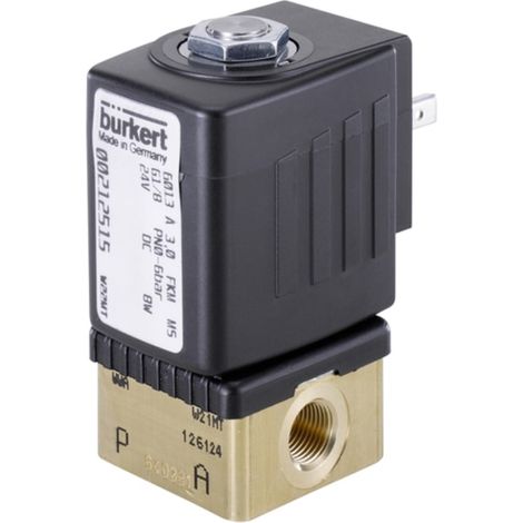 Bürkert Direktgesteuertes Ventil 134237 6013 24 V/DC G 1/8 Muffe Nennweite (Details) 2 mm  1 St.