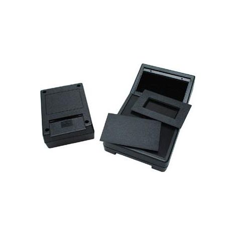 Scatola in ABS - Nero 111 x 82 x 38 mm