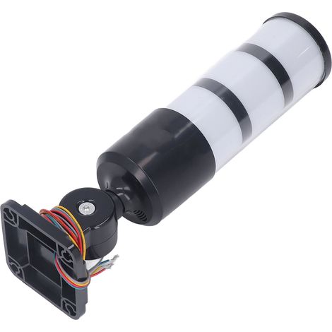 Lampe de signalisation pliable 3 couleurs (jaune, rouge, vert) pour équipement industriel - Avertissement lumineux clignotant (1/5)