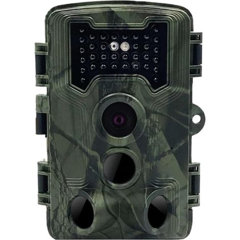 Caméra Faune Sauvage Caméra De Chasse 58MP 2.7K avec Vision Nocturne Infrarouge 940nm PR1000, Extérieure Sauvage for La Surveillance Et Le Repérage Faune Surveillance Fiable Précise(Add 64GB) (1/5)