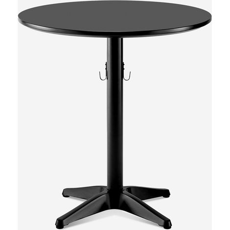 Tavolo rotondo 70cm per bar pub ristorante con gancio per borsa Engys
