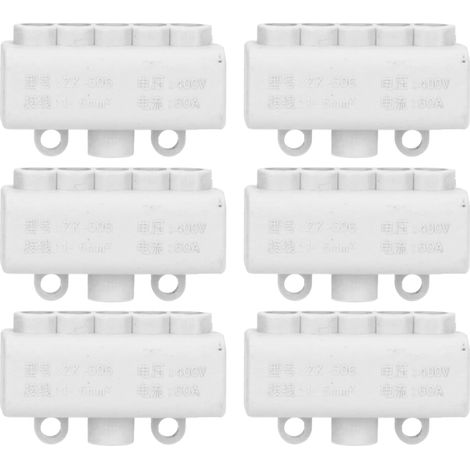 3-Wege-T-Verteilerdose, 6 ZK-506 400V 60A Steckverbinder, Hochleistungs-Verteilerblock, Inline-Anschlussdose, für robuste elektrische Verdrahtung. (1/5)