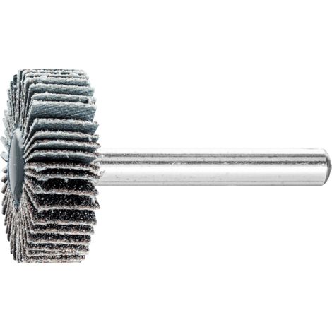 PFERD TOOLS SIC Fächerschleifer F Ø 30x10mm Schaft-Ø 6 mm SIC80 für harte NE Metalle 10 Stk (1/5)