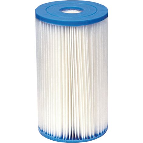 CARTUCCIA FILTRO PER POMPE PISCINA mod. A - tipo medio Ø 10,6 x h.20 cm- 6 pezzi - INTEX