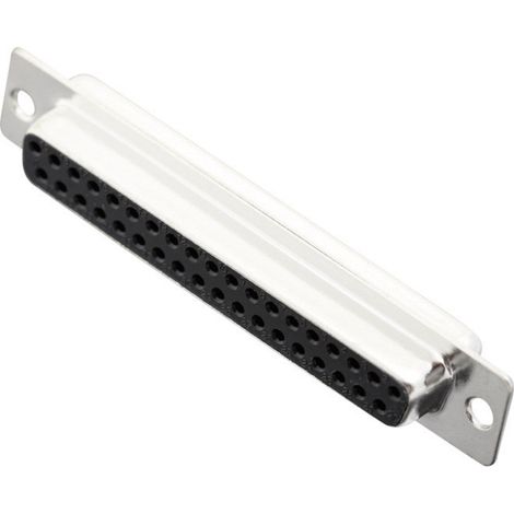 MH Connectors MHDM37-SS 2101-0200-14 D-SUB Buchsenleiste 180 ° Polzahl: 37 Lötkelch 1 St.