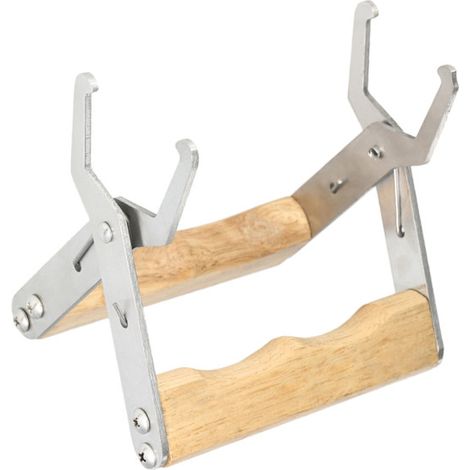 Edelstahlklemmen für Metallrahmen, die für die sichere und effiziente Wartung von Bienenstöcken in der Imkerei bestimmt sind. (1/5)