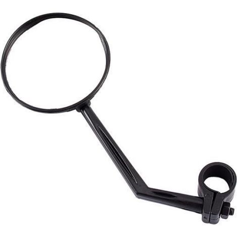 Rétroviseur de vélo d'extrémité Nouveau rétroviseur latéral noir rétroviseur pour guidon moto vélo (1/4)