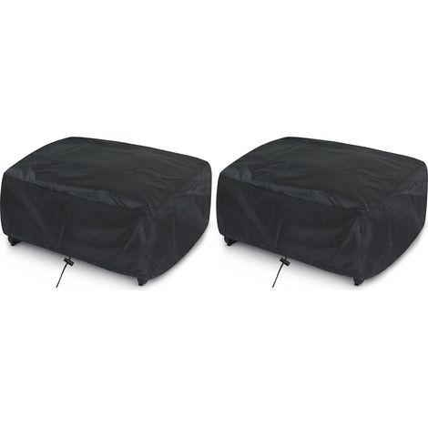 Housse de Protection pour Plancha,Dimension 56x50x20 cm,Facile à Poser,Résistant à l'eau et à la poussière, Anti-UV, Noir,Housse Plancha Universelle (1/5)