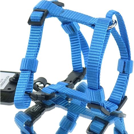 Nobby® Hunde Geschirr Classic XS-S Hellblau Brust 20-35 cm - Nylon (1/2)