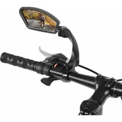 pair Rétroviseur de vélo, guidon de vélo,gauche, rétroviseur rotatif 180 pour vélos de route de montagne (1/4)