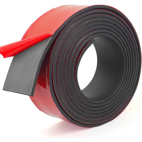 Bandes de caoutchouc néoprène auto-adhésives, plaque de caoutchouc néoprène, tapis en caoutchouc néoprène pour joints DIY, tampons, revêtements de sol, protection, amortisseurs, anti-vibration (1/5)