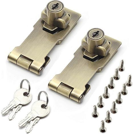 Cadenas de sécurité pour porte métallique de chambre d'hôtel/maison (1/5)