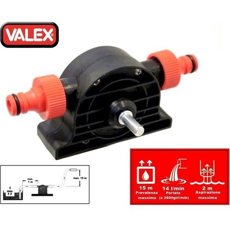 Valex Pompa Travaso Liquidi per Trapano (1/5)