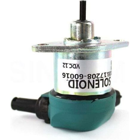 Électrovanne d'arrêt 12v, 17208 – 60016, pour Kubota V1505 V1305 D1105 D1005 D905 (1/5)