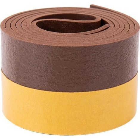 BURLETE MARRÓN DE PVC EXPANDIDO BAJO PUERTA 100 CM (1/5)