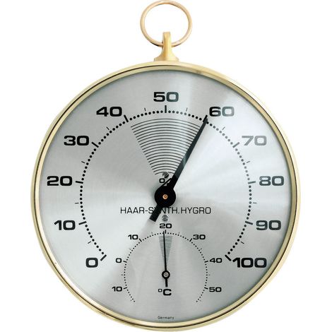 TFA Dostmann 45.2007 Thermo-/Hygrometer Gold 45.2007