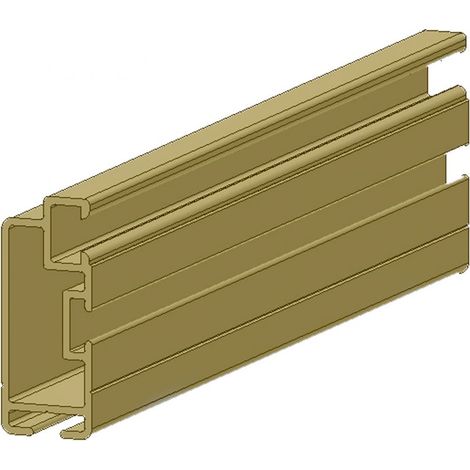 Profilo Zanzariera Alluminio 250 Bronzato Medal (1/2)