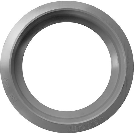 Spezialdicht. DN 200 hellgrau NBR, f. Abscheider, TW 11-21mm