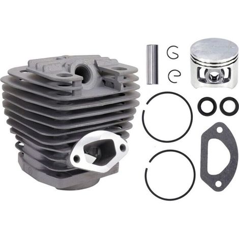 Zweikanal-Kolben-Zylinder-Kit für 58-cm³-Kettensägen, Kettensägenzubehör, Ersatzteile für Gartengeräte, Reparatursets (1/5)