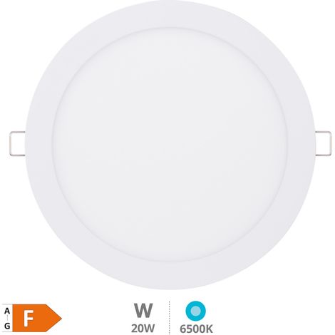 Lonbo rundes LED-Einbau-Downlight 20W 6000K Weiß (1/3)