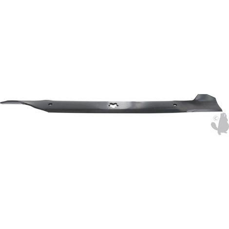 Cuchilla para cortacésped 42 Ayp - Longitud: 535 mm, Diámetro central con estrella de 5 puntas - Origen: 138971. (Origen: 138971)