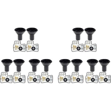 Kit di riparazione pistone a membrana per carburatore (12 pezzi) con ago per Steed Shadow VLX 400