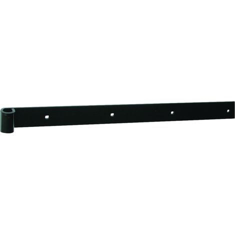AFBAT - Penture bout carré 14 30x4 l300mm zingué blanc