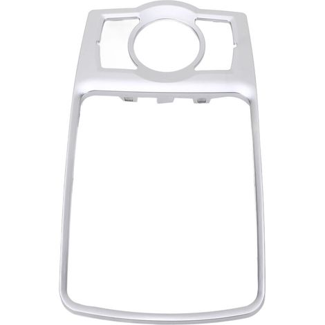 Embellecedor del marco de la consola central 4L0864260A Acabado brillante Panel de la palanca de cambios Compatible con Q7 2007 a 2015 -Crezuo