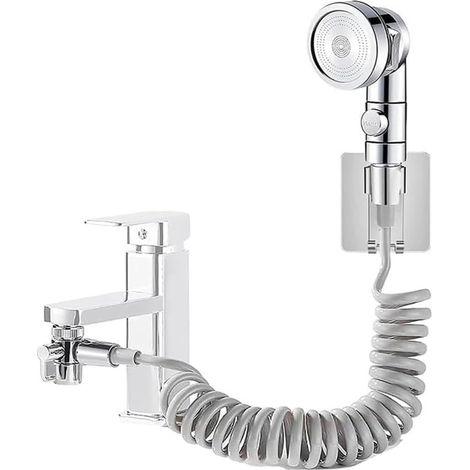 Soffione Easy Universale Cromato A 2 Funzioni Con Flessibile Allungabile (1/4)