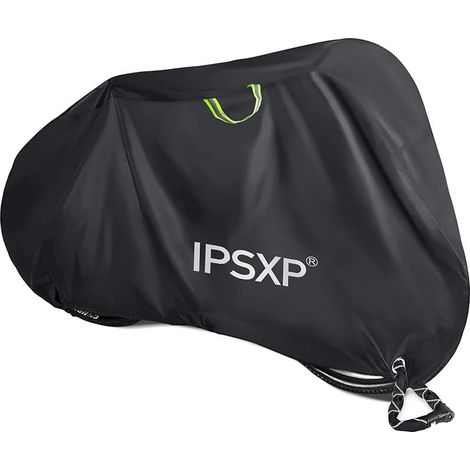 Housse Vélo,Tissu Oxford 210D Epais Noir Bache Velo Exterieur (208×112×76cm),Protection Contre la Pluie,la Neige,la Poussière et les UV Housse Velo Exterieur Protection,pour VTT et Vélo de Route (1/5)