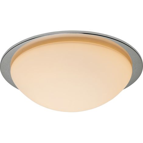 Forum Opie 4000k LED Bathroom Ceiling Light Chrome IP44 (1/3)