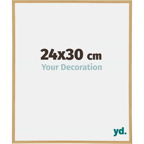 yd. - Cadre photo 24x30 - Hetre Clair - Plastique - Annecy (1/5)
