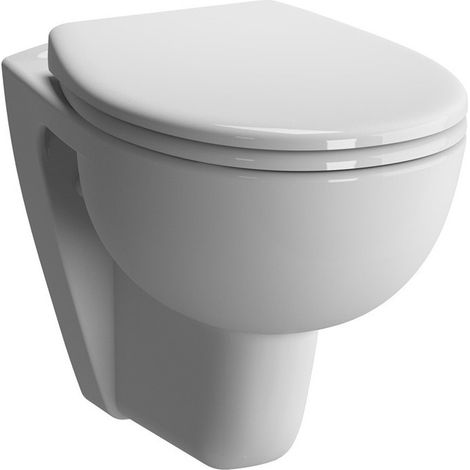 Inodoro de pared CONFORMA unidad washdown, sin borde de descarga, 355 x 540 mm blanco VITRA