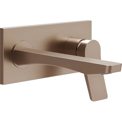 Gessi Farbset-WT-EHM m.Auslauf Kupfer Gebürstet PVD/Rilievo