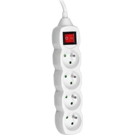 Tracer Multiprise avec 3 Prises avec Interrupteur, mètres (TRALIS44616)