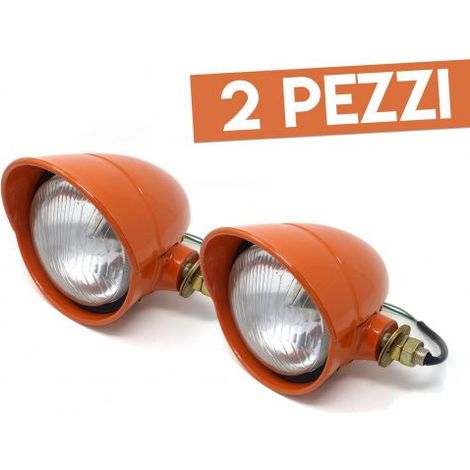 KIT FARO FANALE ANTERIORE TRATTORE DX+SX FIAT SERIE ORO 455 540 640 605 20174/2 (1/5)