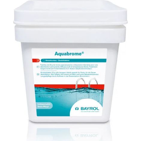 tableta lenta de bromo 5 kg - AQUABROME - Bayrol -