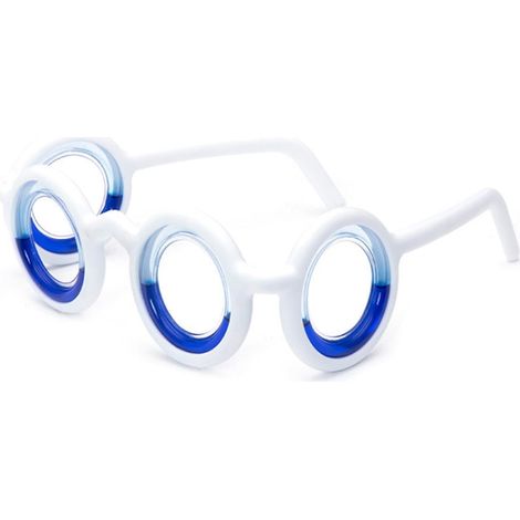 Lunettes Anti-Mal des Transports - Sans Verres - Bague Liquide Horizon Artificiel - Pour Voiture Bateau Avion - Adultes Enfants - 1 Pièce (1/5)