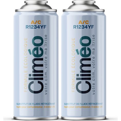 Climeo 2x bombolette R1234yf