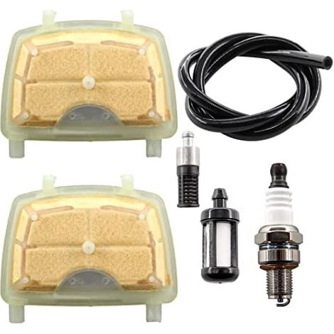 Kit filtro aria per motosega STIHL MS171 MS181 MS211 MS 171C MS181C MS211C sostituisce 1139 007 1800 1139 120 1602, con candela filtro carburante filtro olio (1/5)