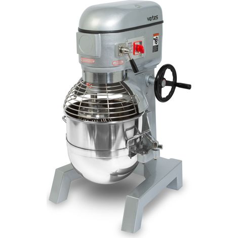 Impastatrice planetaria professionale 40L inox 3 velocità gancio frusta lama - VERTES (1/5)