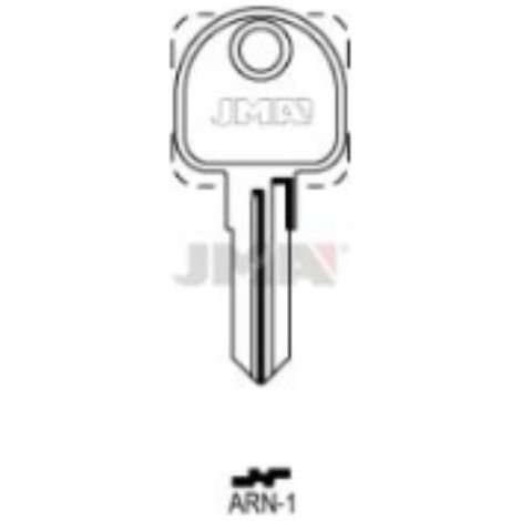 JMA llave puerta jma arn-1 (caja 50) , LLAVES JMA ACERO TIPO SERRETA