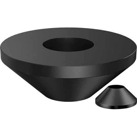 Équilibreur de roue – Cône de maintien d'équilibrage de roue – Outil d'installation de pneus, adaptateur de changement de pneu pour poteau central de 4,2 cm de diamètre pour voiture et camion (1/5)
